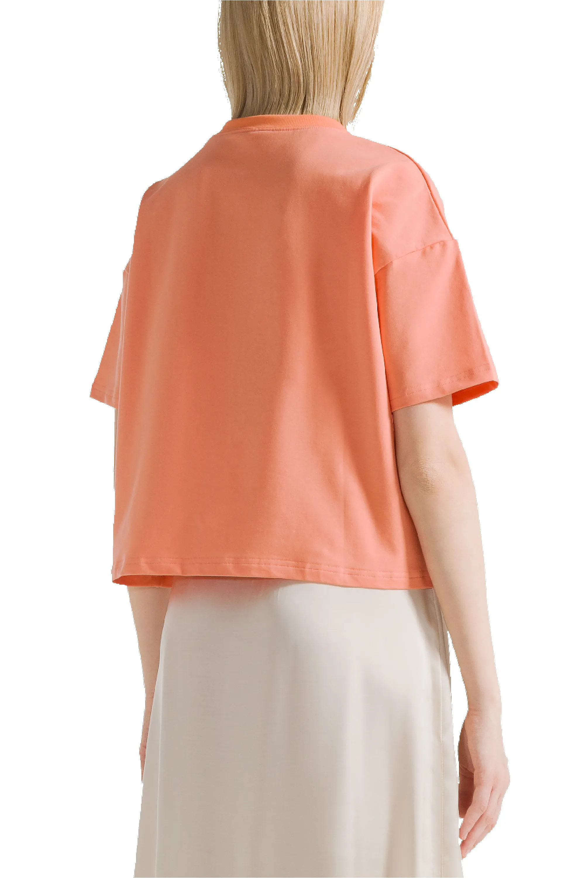 Kelly Boxy Tee Short Salmon sold by Americandreams product image thumbnail 3