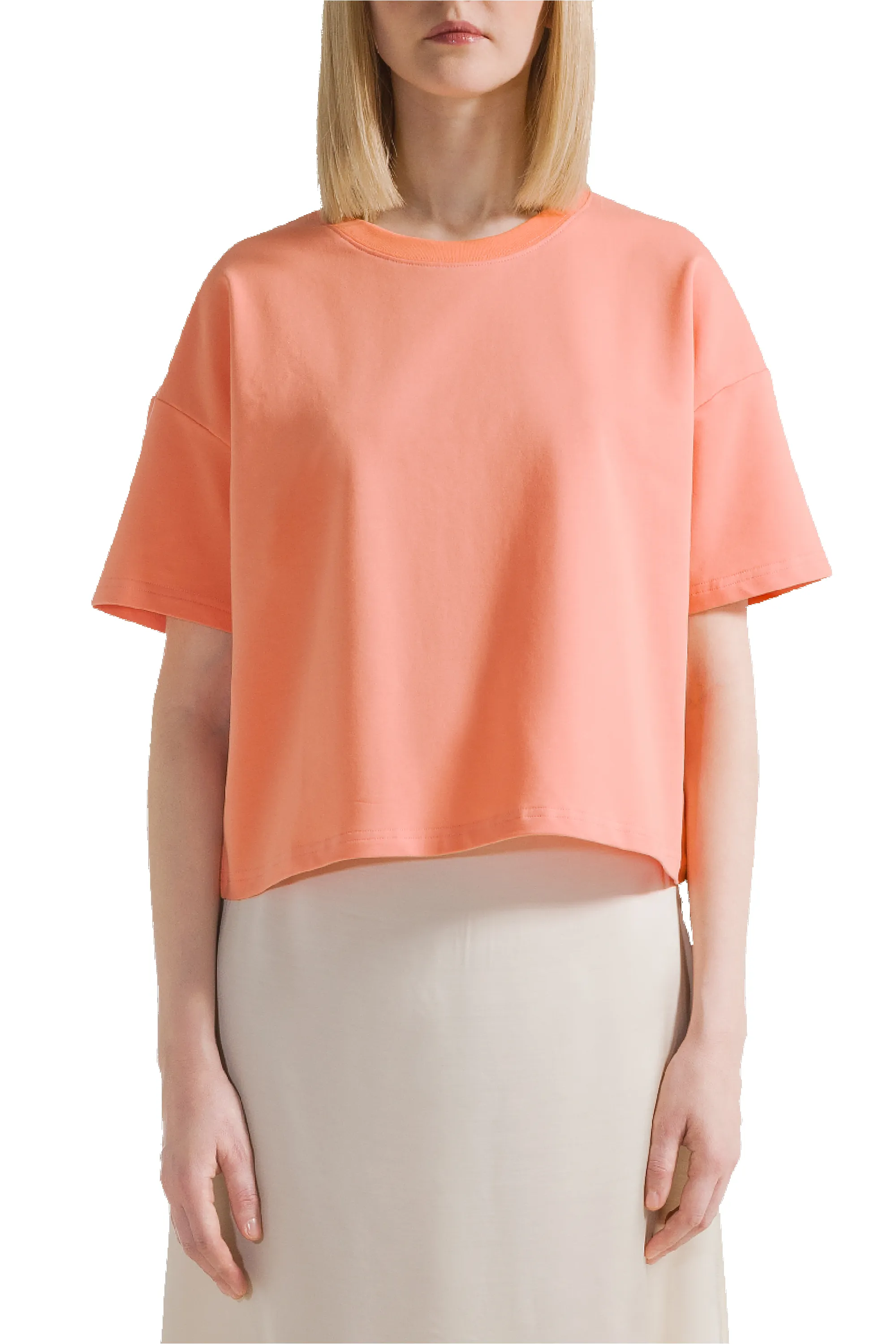 Kelly Boxy Tee Short Salmon sold by Americandreams product image thumbnail 2