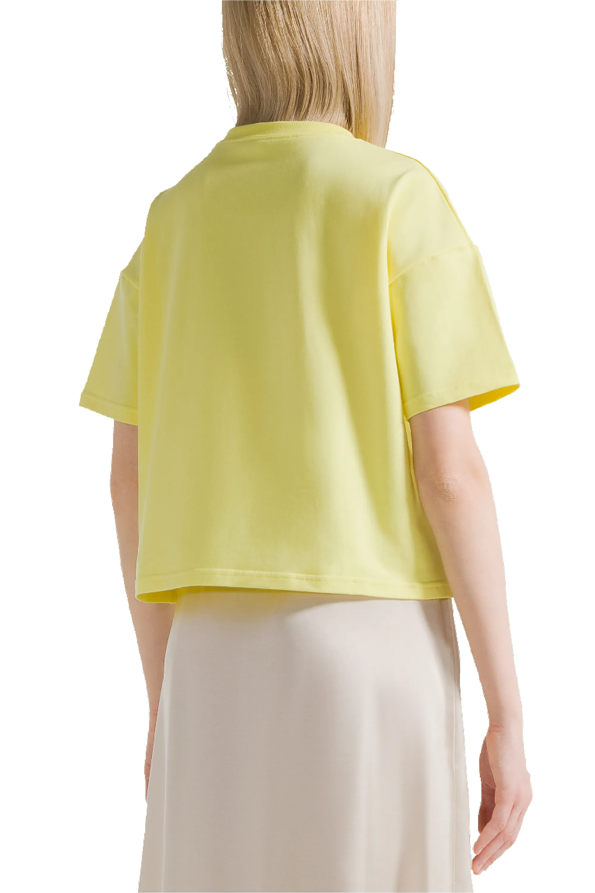 Kelly Boxy Tee Short Neon Yellow sold by Americandreams product image thumbnail 3