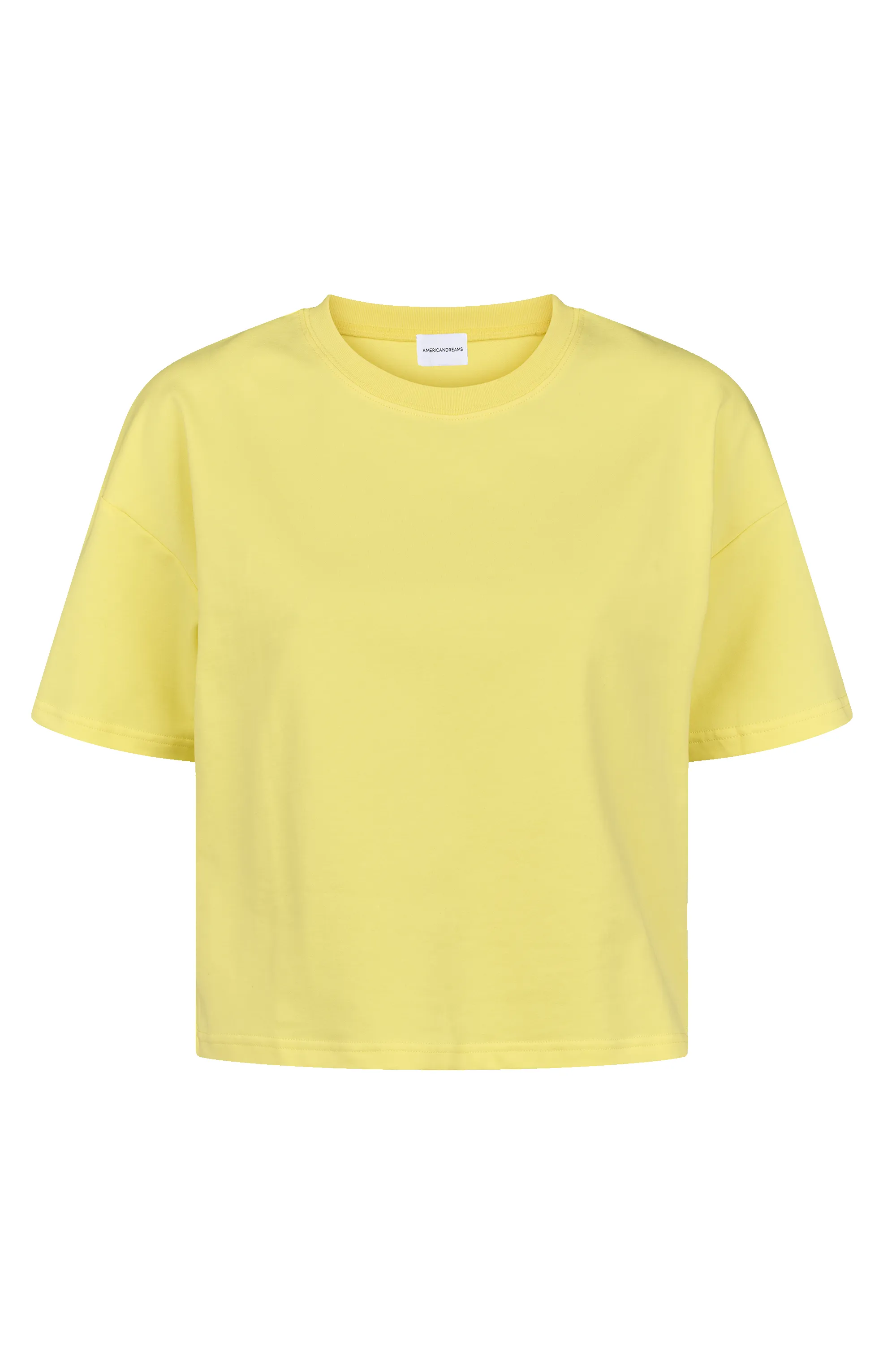Kelly Boxy Tee Short Neon Yellow sold by Americandreams