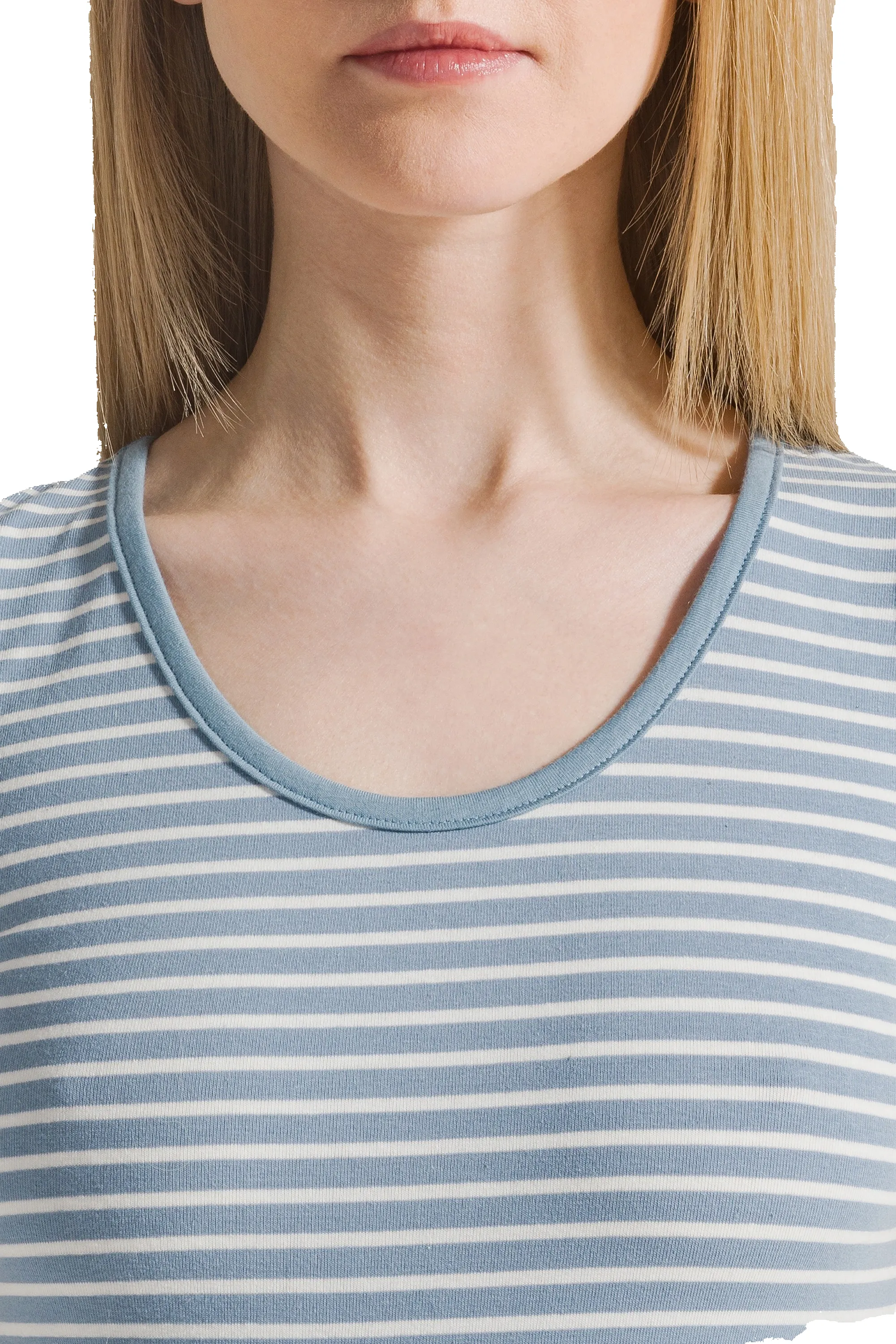 Boline Striped Tank Top White / Light Blue sold by Americandreams product image thumbnail 4