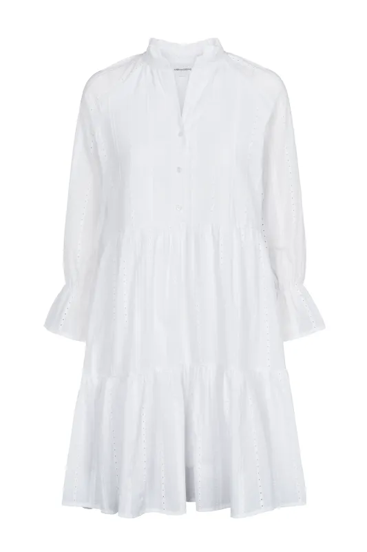 ワンピース MAX MARA STUDIO SHORT WHITE COTTON SHIRT DRESS Max Mara Studio Short white cotton shirt dress | Parallel