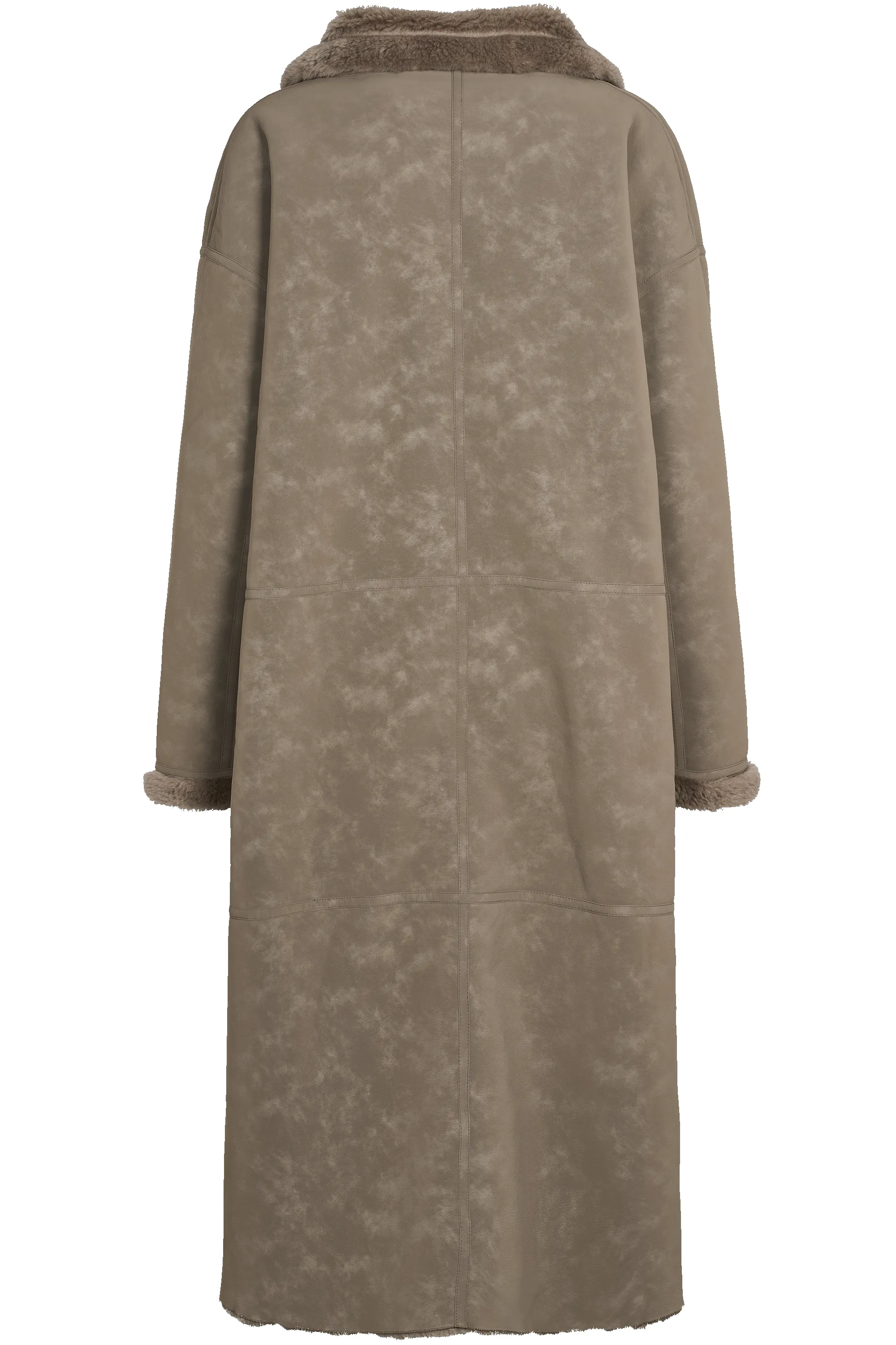 Joa Wool Coat Long Taupe sold by Americandreams product image thumbnail 2