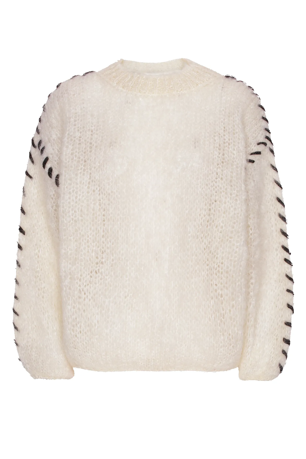 Catia Mohair Stitch Pullover White sold by Americandreams