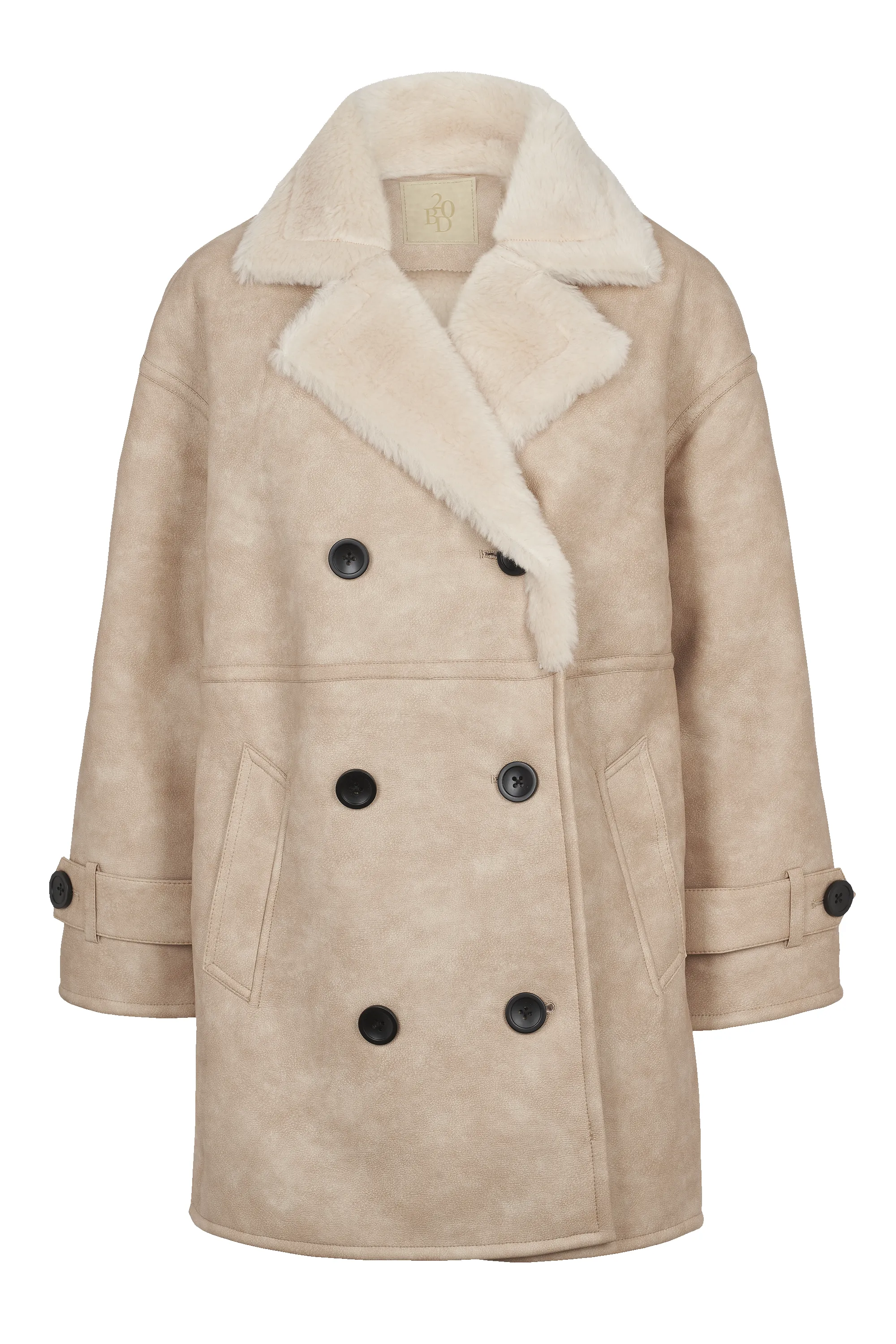 Joa Wool Short Biege sold by Americandreams