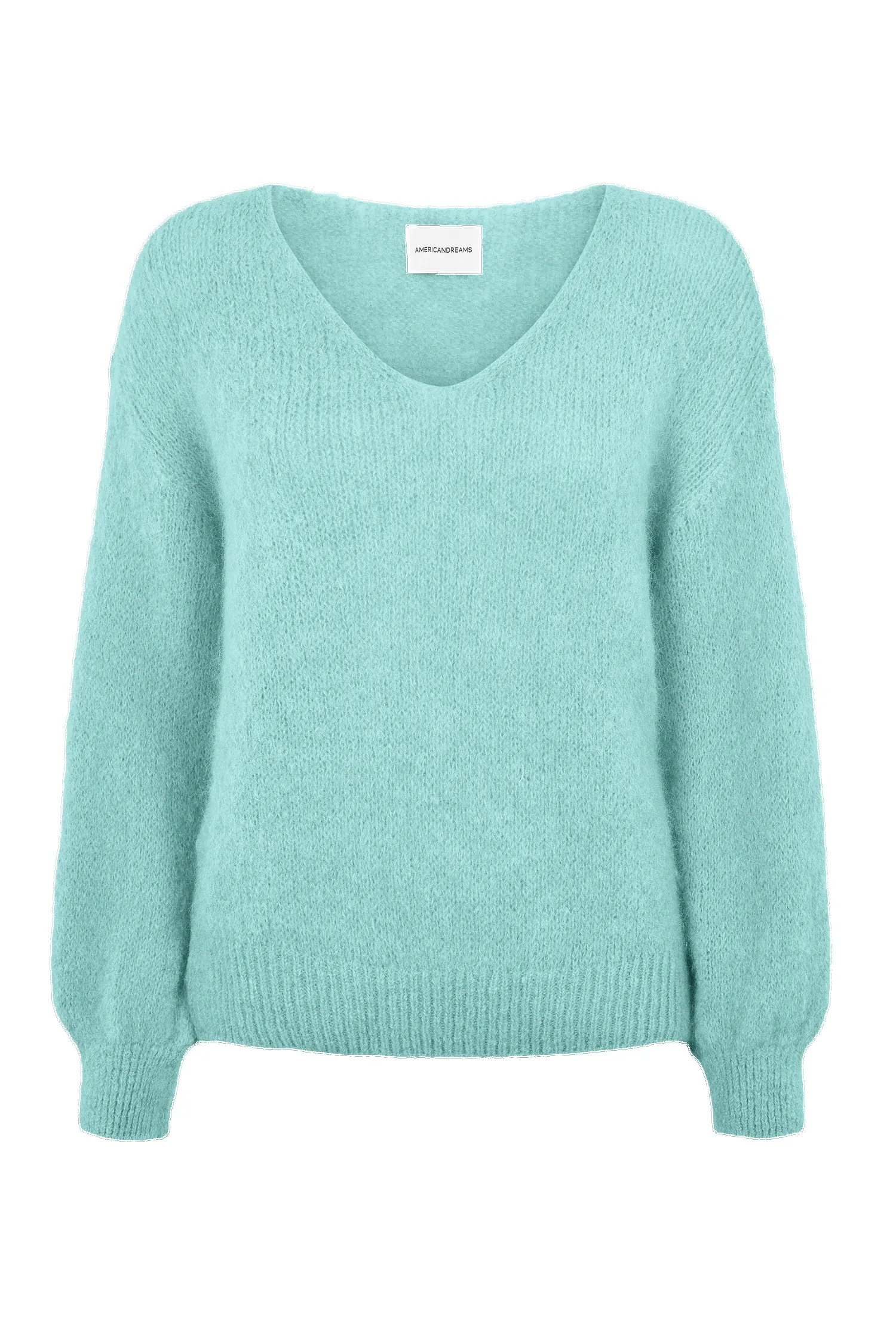 Milana LS Alpaca Pullover Seafoam Green sold by Americandreams