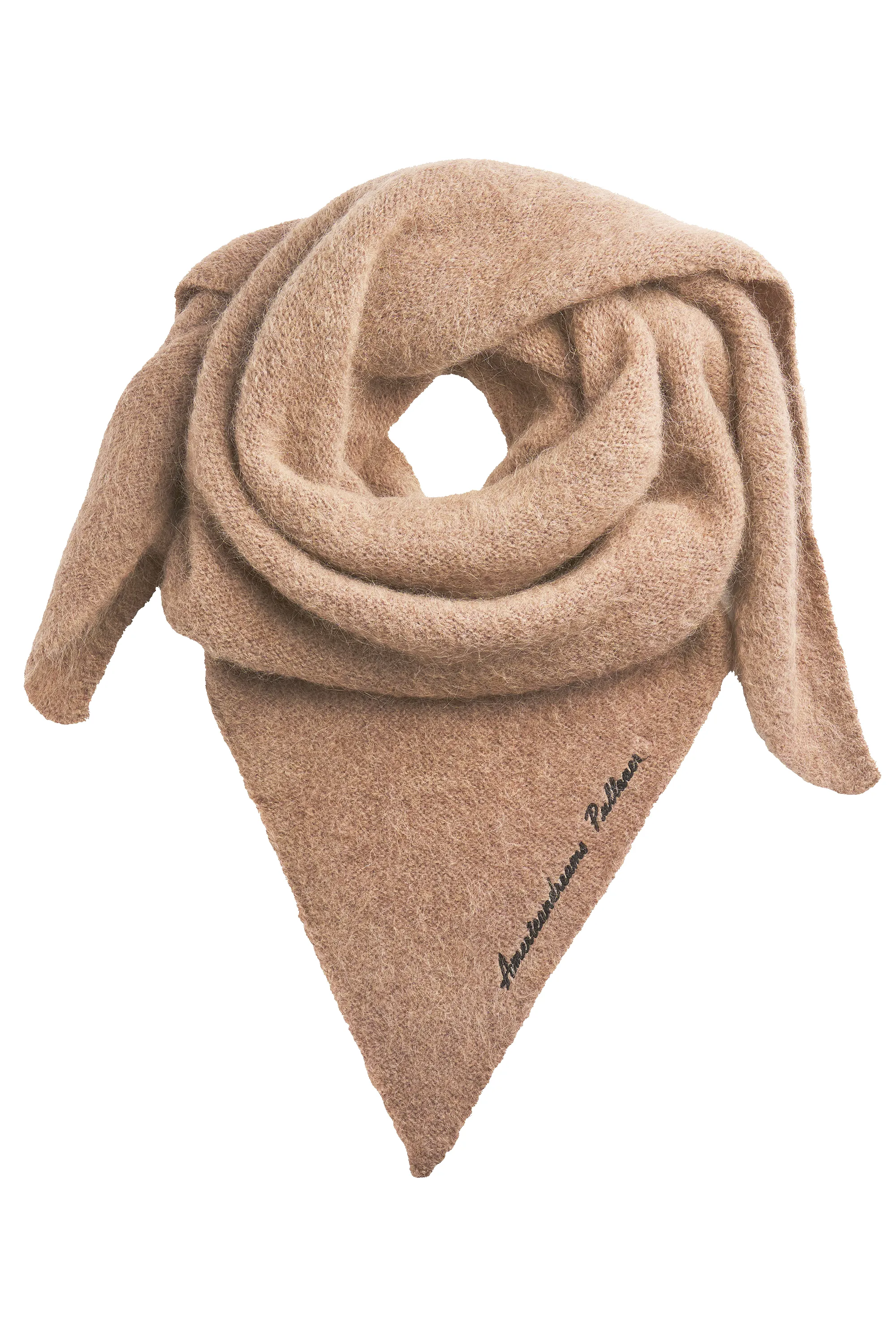 Atiya Alpaca Scarf Medium Brown sold by Americandreams