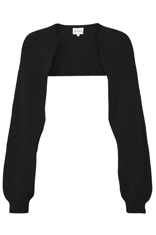 Lea Alpaca Bolero Black sold by Americandreams