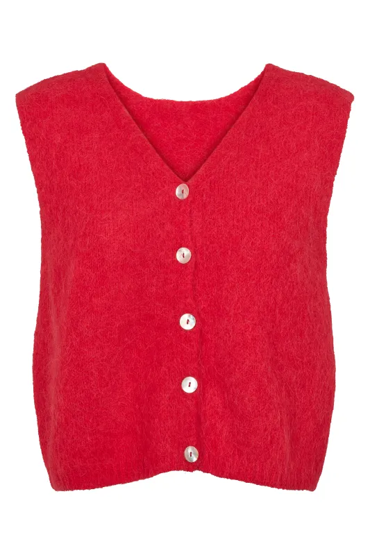 Telma Vest Lipstick Red sold by Americandreams