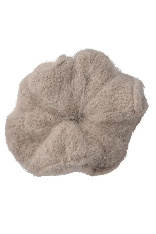 Tullah Knit Scrunchie Light Taupe sold by Americandreams
