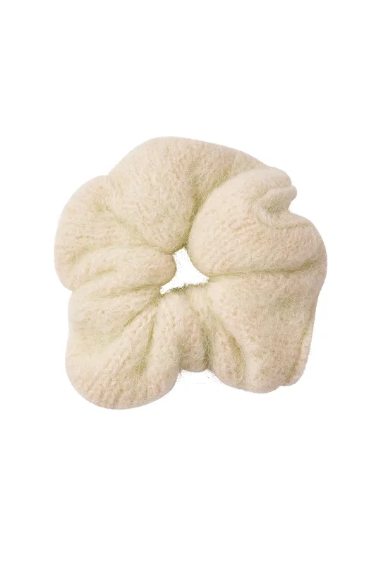 Tullah Knit Scrunchie Almond sold by Americandreams