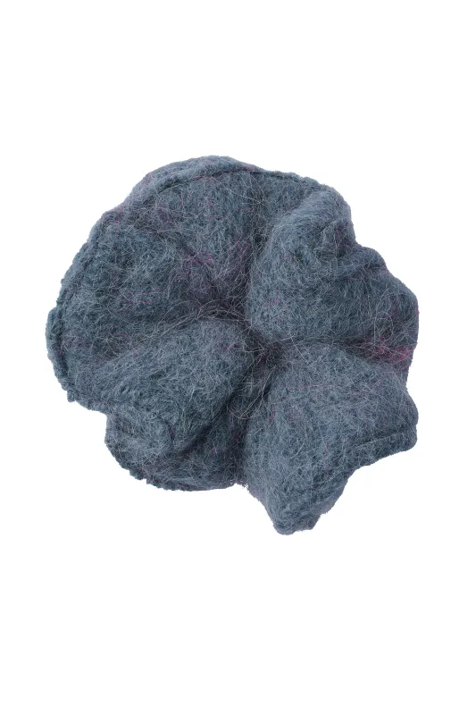 Tullah Knit Scrunchie Teal Blue sold by Americandreams