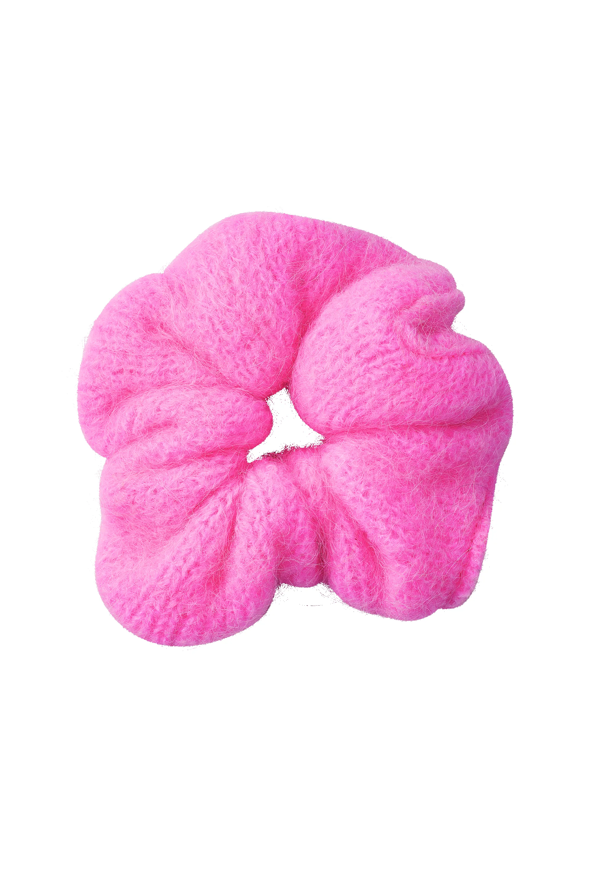 Tullah Knit Scrunchie Neon Pink sold by Americandreams