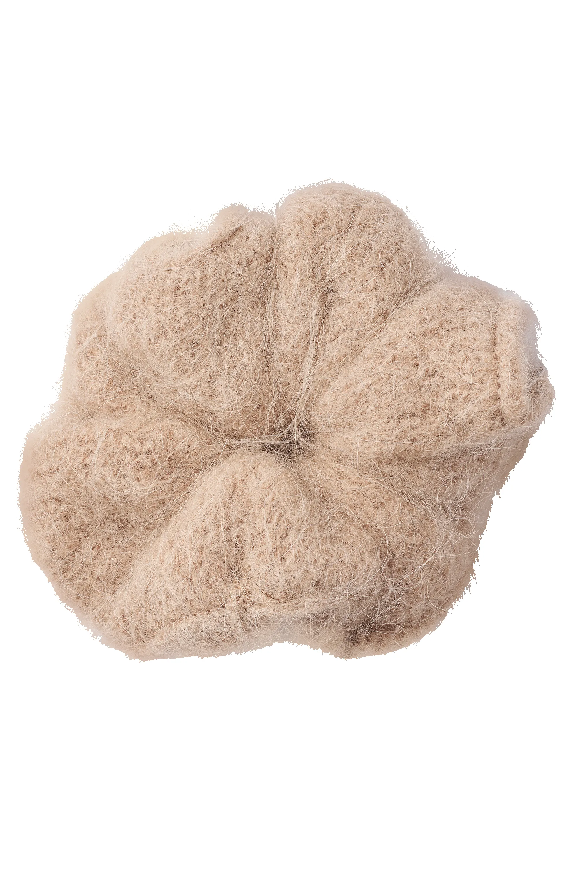 Tullah Knit Scrunchie Medium Brown sold by Americandreams