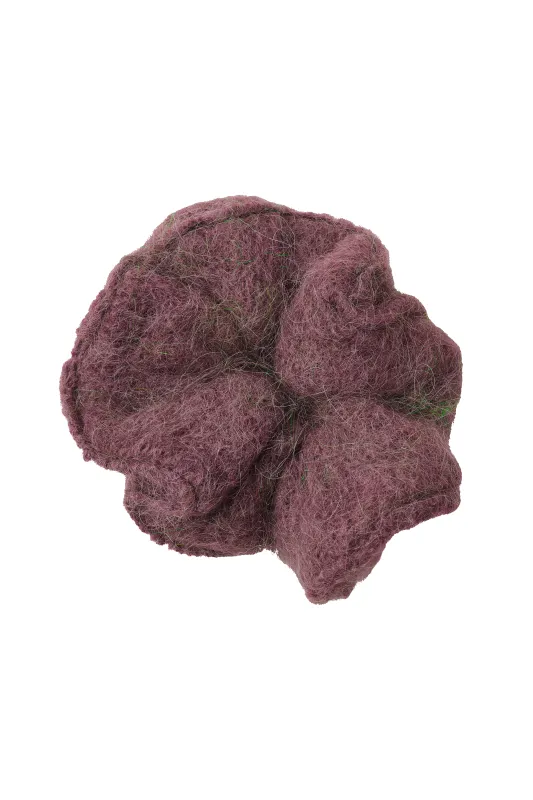 Tullah Knit Scrunchie Bordeaux sold by Americandreams