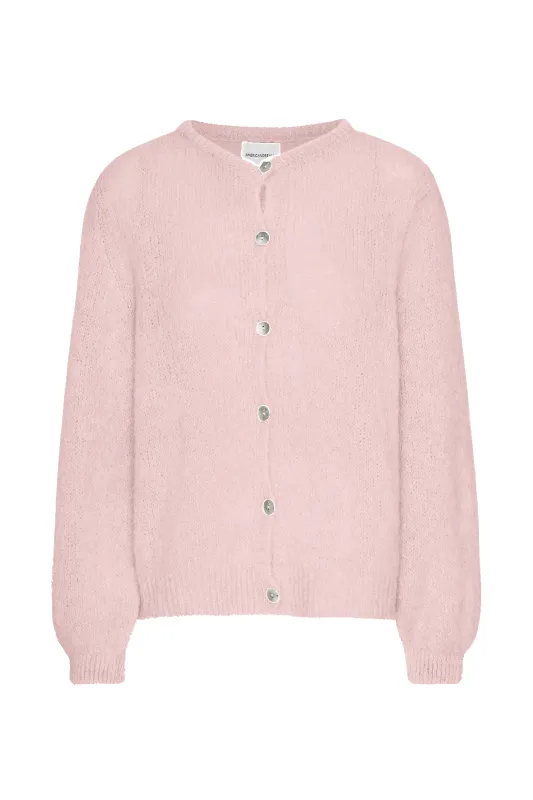 Susan Alpaca Cardigan Light Pink sold by Americandreams