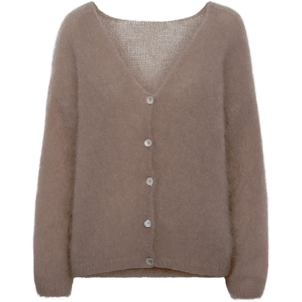 Cornelia LS Cardigan - Medium Brown sold by American Dream