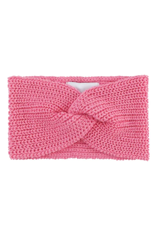 Tori Cotton Twisted Headband Pink made by Americandreams