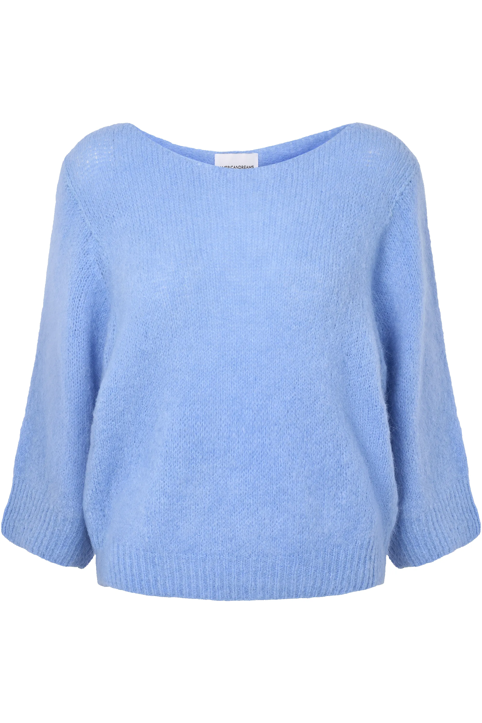 Heidy Short Sleeve Pullover Sky Blue sold by Americandreams