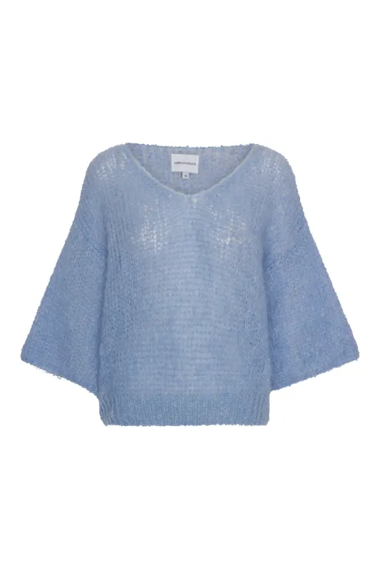 Miranda Shortsleeve Pullover Light Blue sold by American Dream