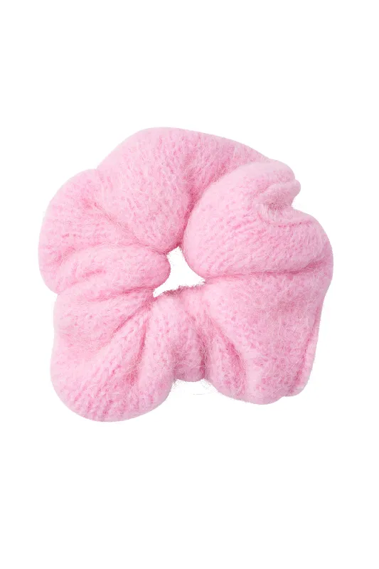 Tullah Knit Scrunchie Soft Berry made by Americandreams