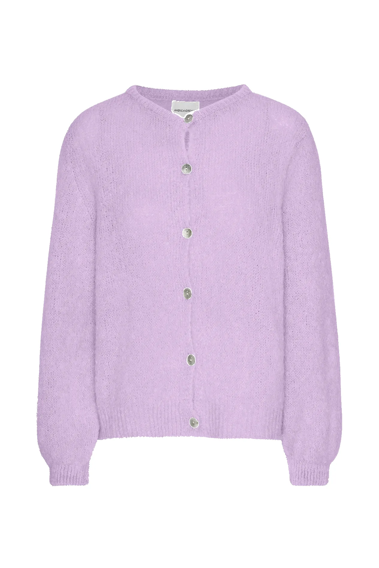 Susan Alpaca Cardigan Light Lilac sold by Americandreams