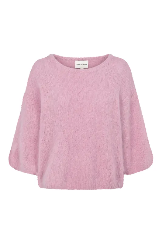 Josie Pullover 3/4 Short Sleeves Soft Berry made by Americandreams