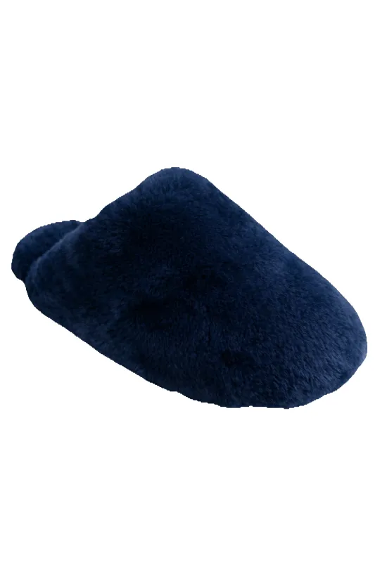 Aven Wool Loafers Dark Blue made by Americandreams
