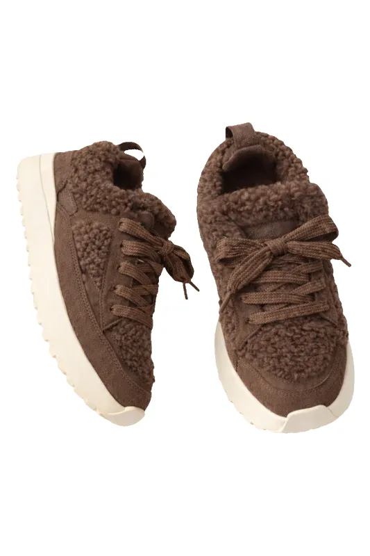 Rimo Wool Sneakers Cocoa made by Americandreams