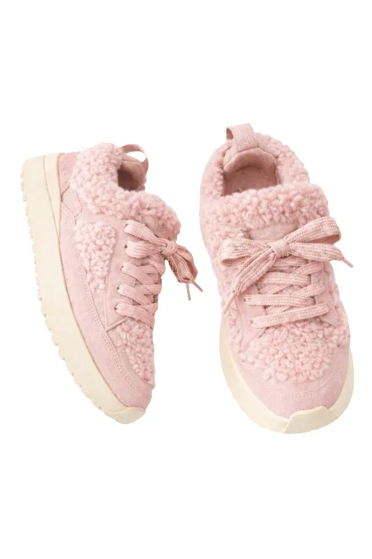 Rimo Wool Sneakers Light Pink made by Americandreams