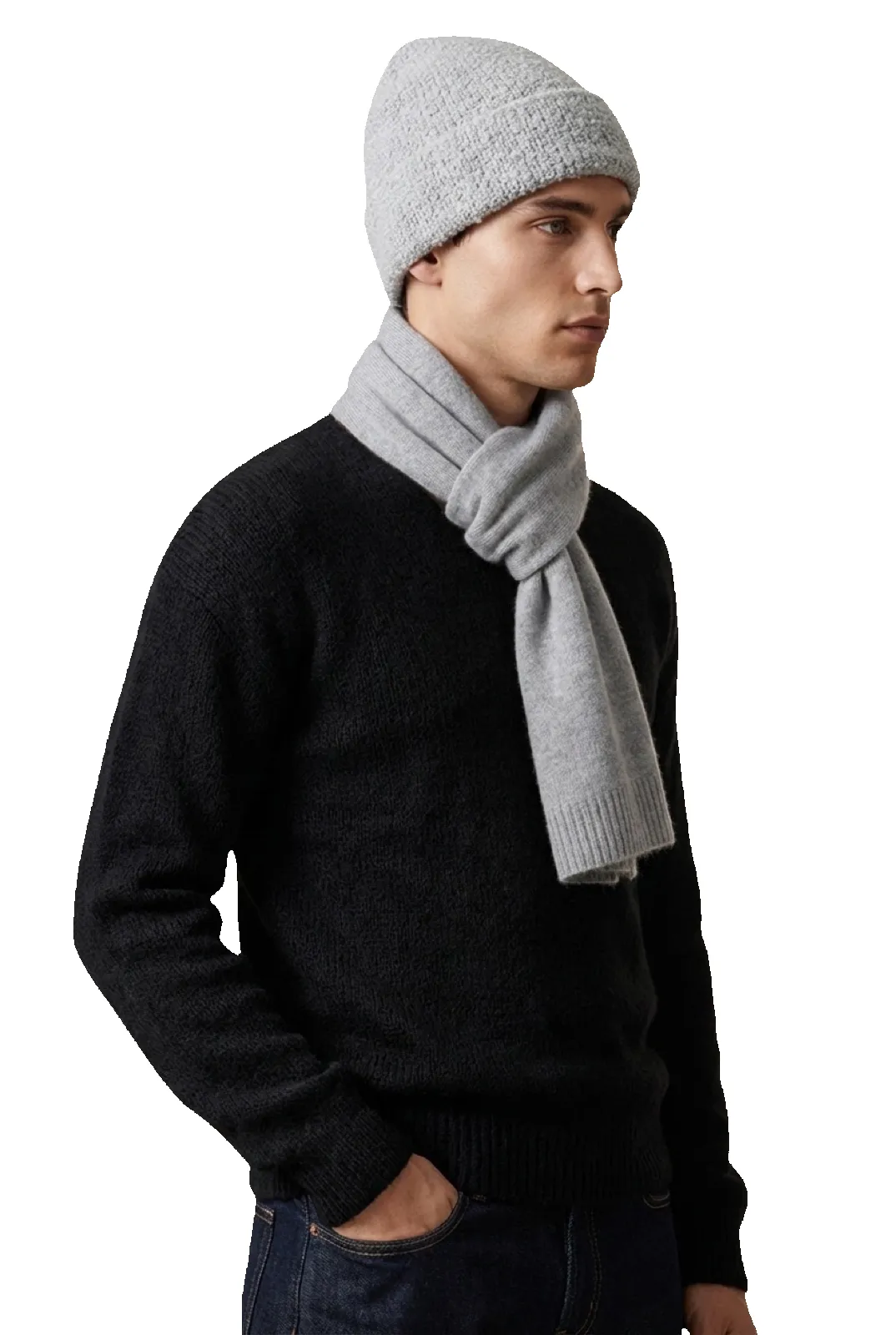 Finley Beanie Light Grey sold by Americandreams product image thumbnail 2