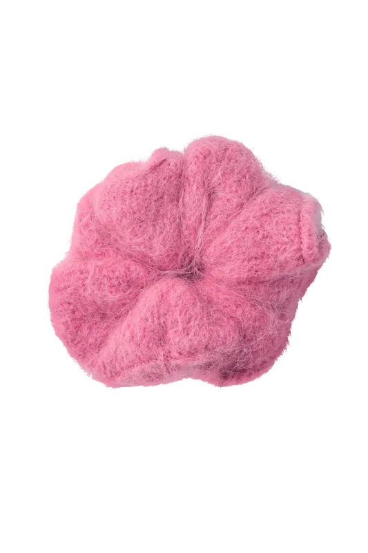 Tullah Knit Scrunchie Pink made by Americandreams