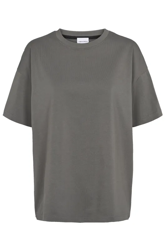 Doria Boxy T-Shirt Anthracite Grey made by Americandreams