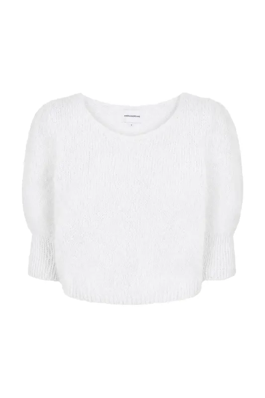 Koa Alpaca Pullover White made by Americandreams