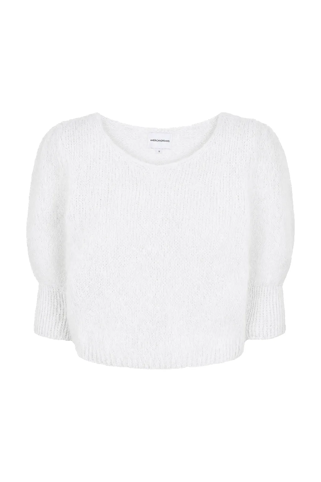 Koa Alpaca Pullover White sold by Americandreams