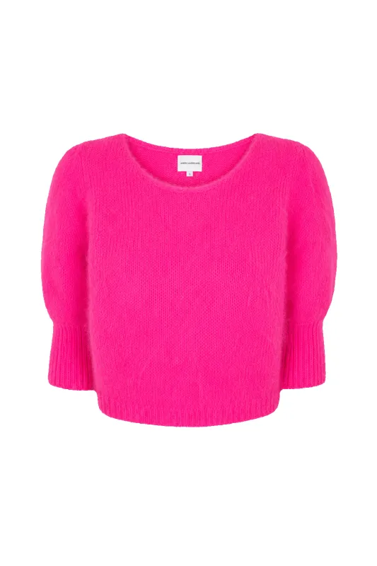 Koa Alpaca Pullover Neon Pink made by Americandreams