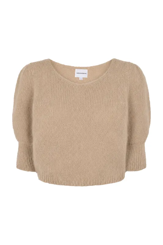 Koa Alpaca Pullover Beige made by Americandreams