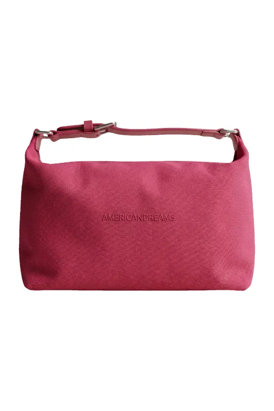 Canvas Club Bag Pink made by Americandreams