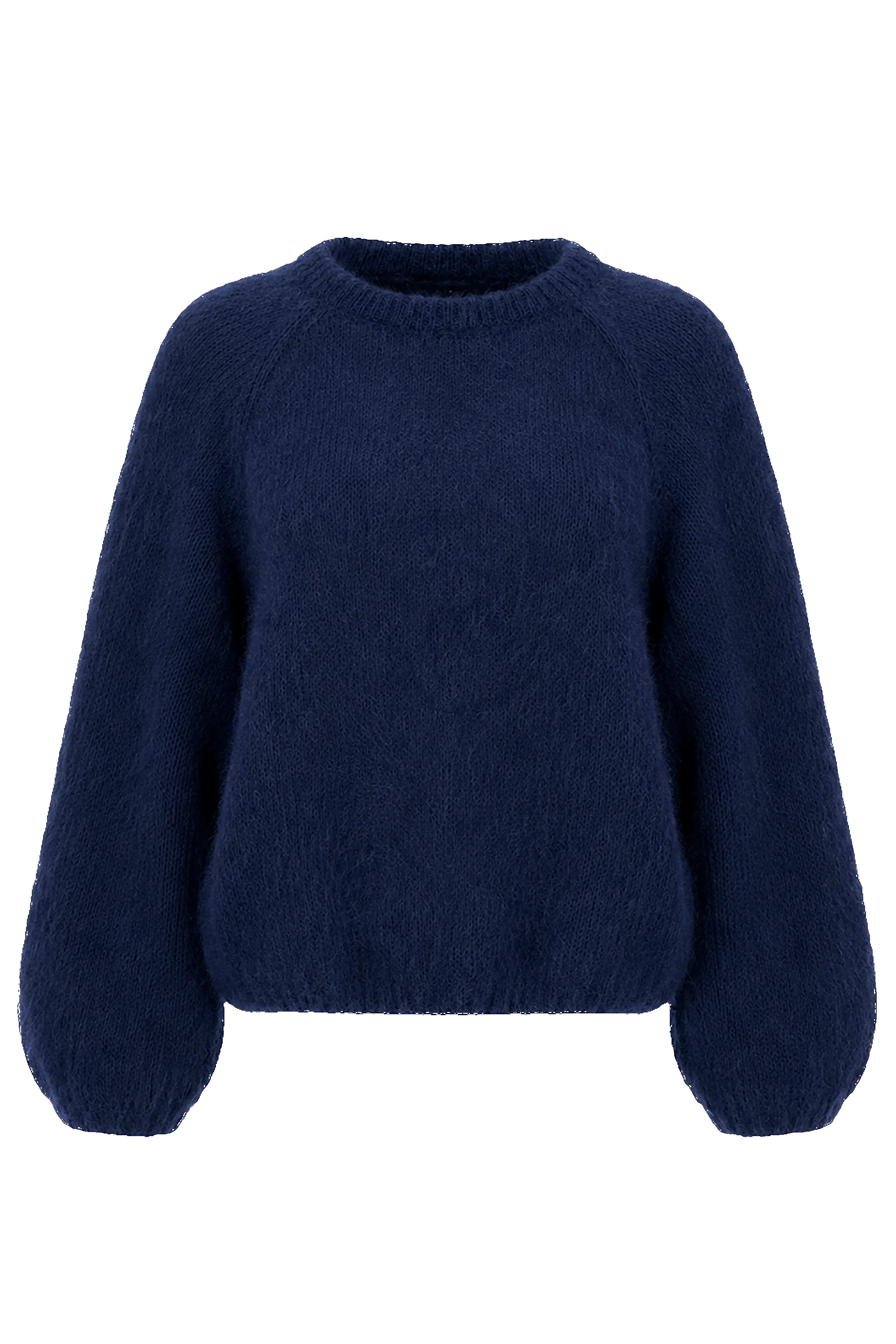 Rosie Mohair Knit Pullover Navy Blue sold by Americandreams