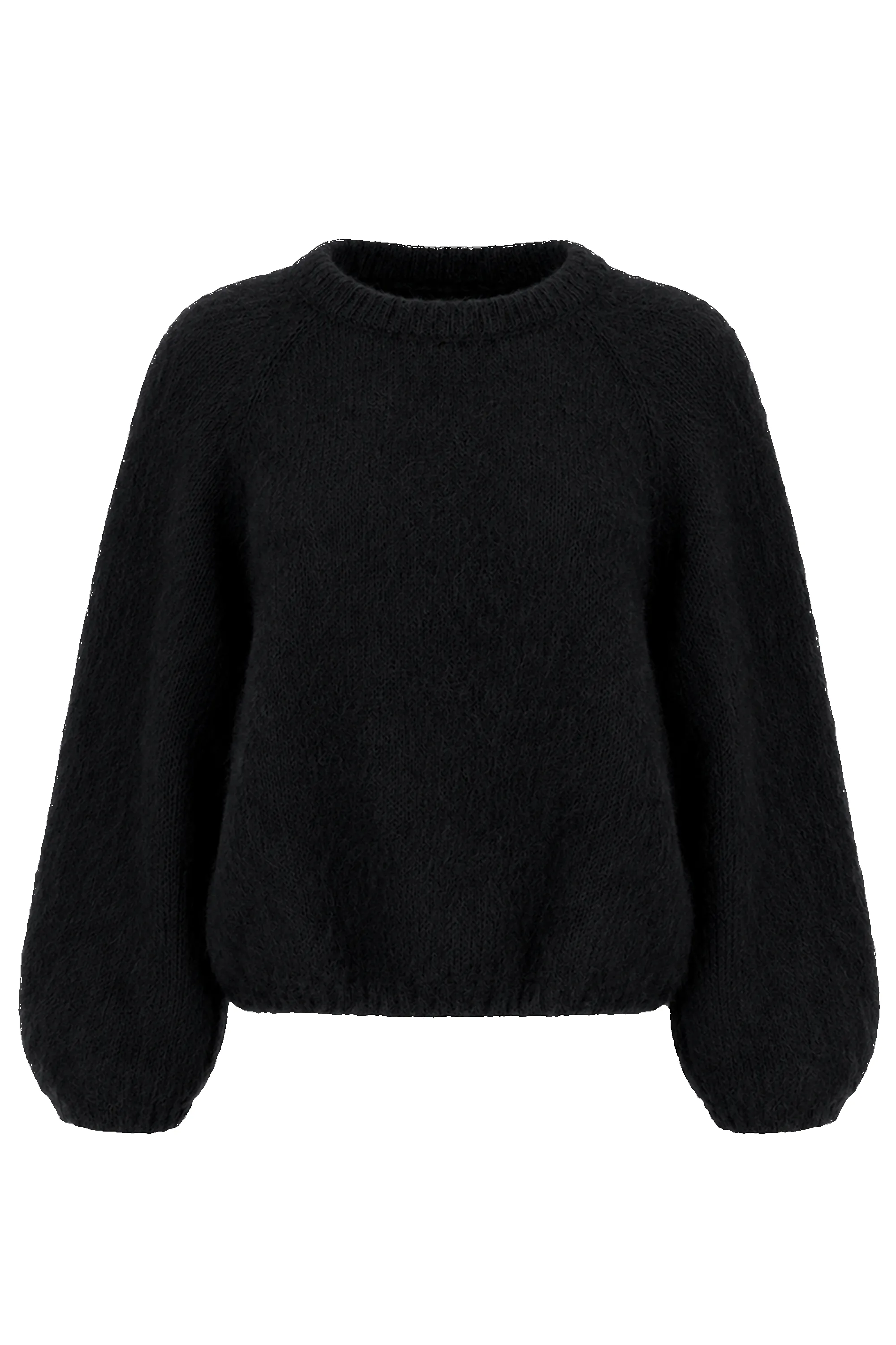 Rosie Mohair Knit Pullover Black sold by Americandreams