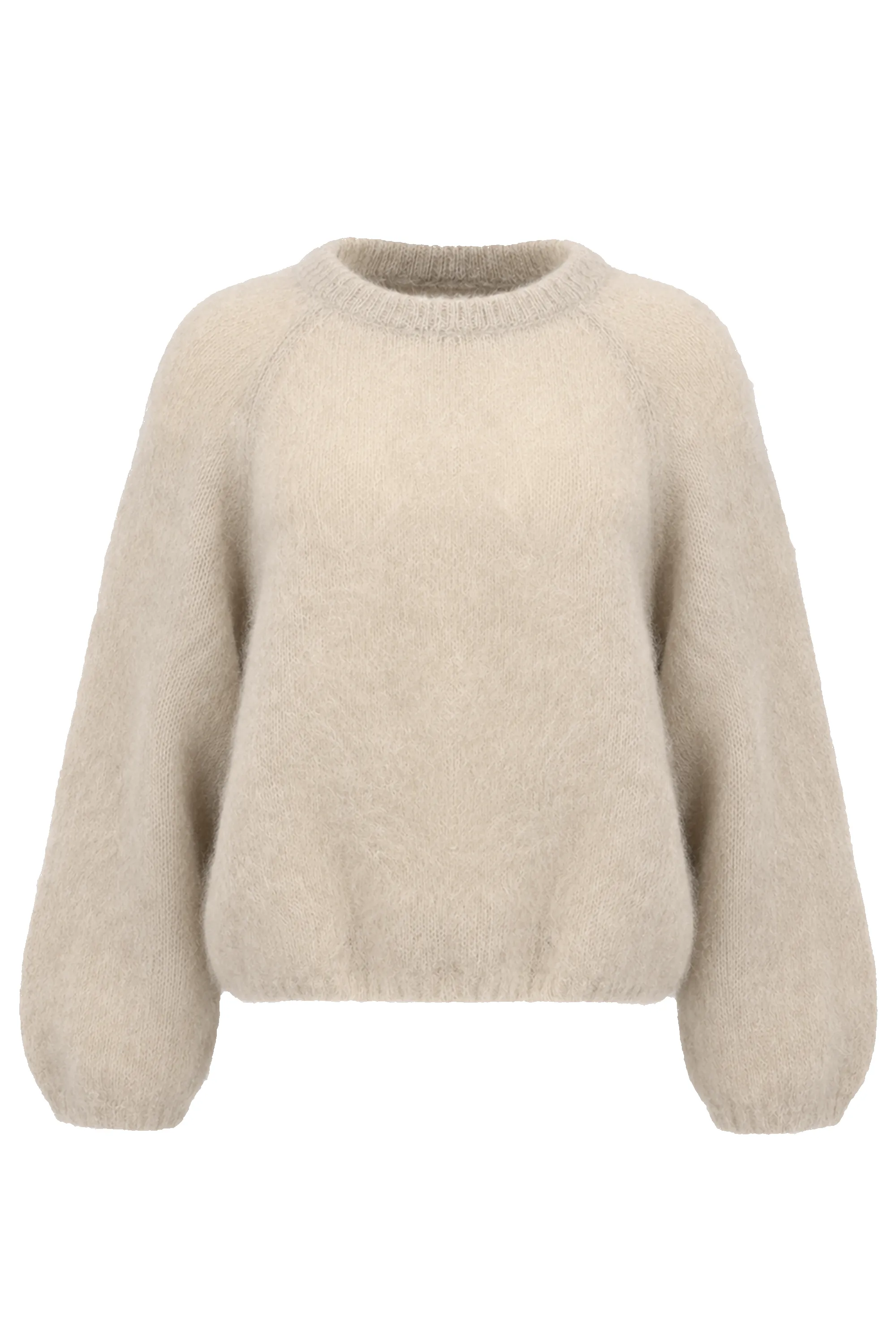 Rosie Mohair Knit Pullover Beige sold by Americandreams
