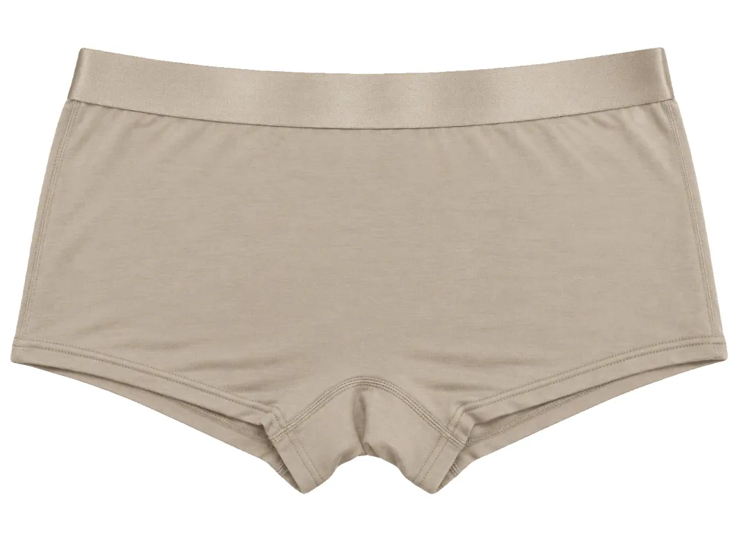 Iconic Boy Shorts Cappucino made by Americandreams