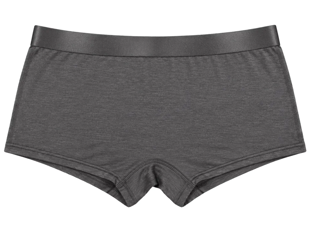 Iconic Boy Shorts Anthracite Grey made by Americandreams