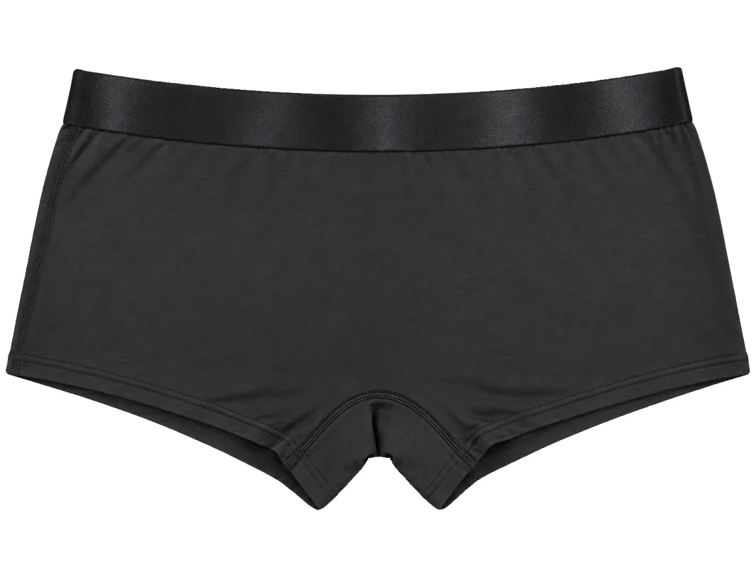 Iconic Boy Shorts Black made by Americandreams