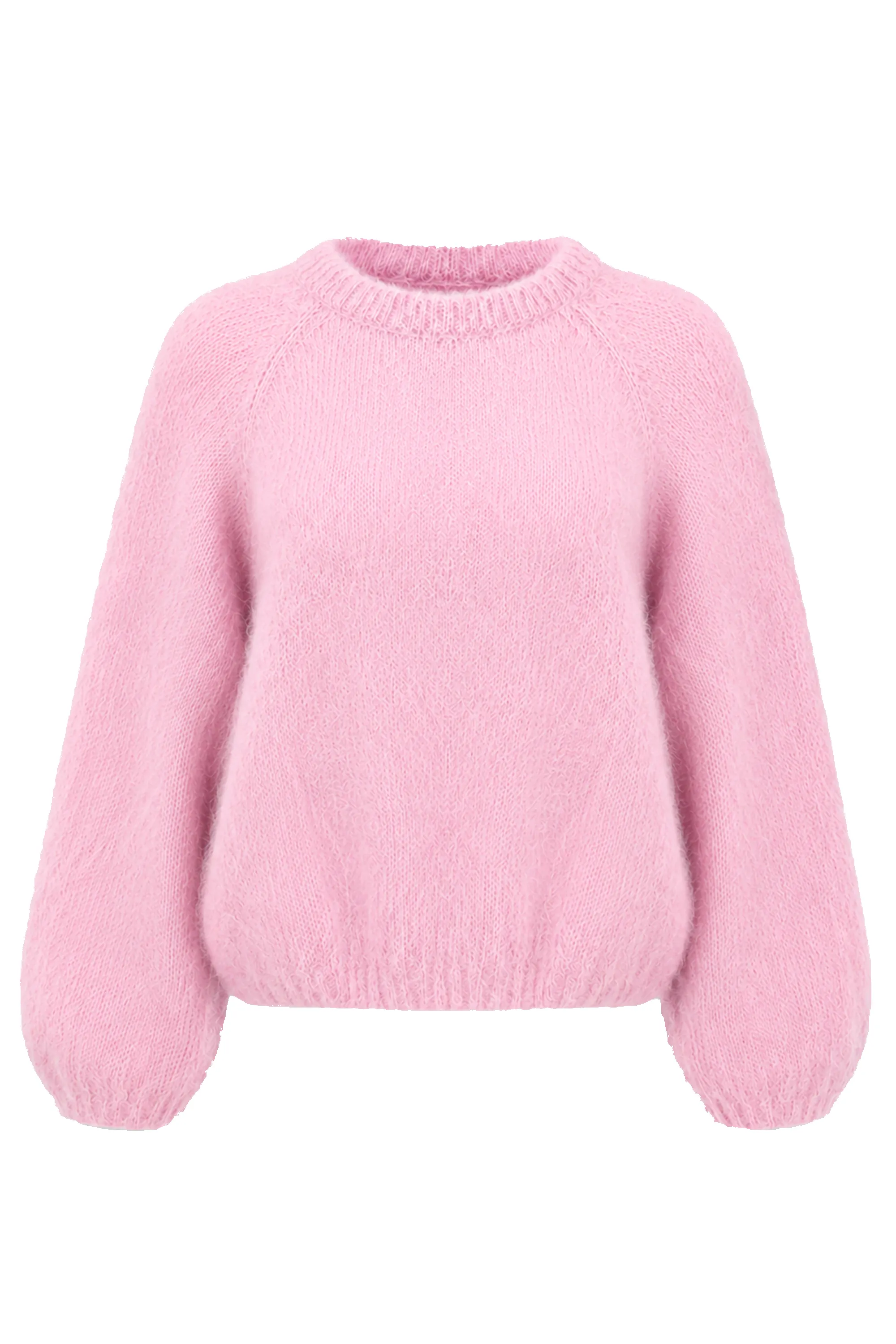 Rosie Mohair Knit Pullover Soft Berry sold by Americandreams