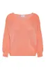 Milana LS Light Cotton Knit Salmon sold by Americandreams