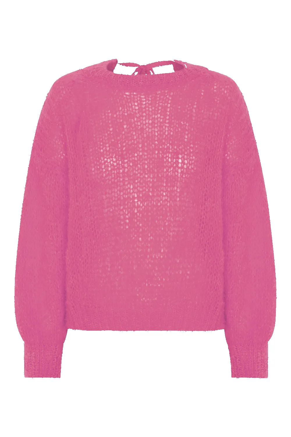 Toga Back Tie Mohair Pullover Pink sold by American Dream