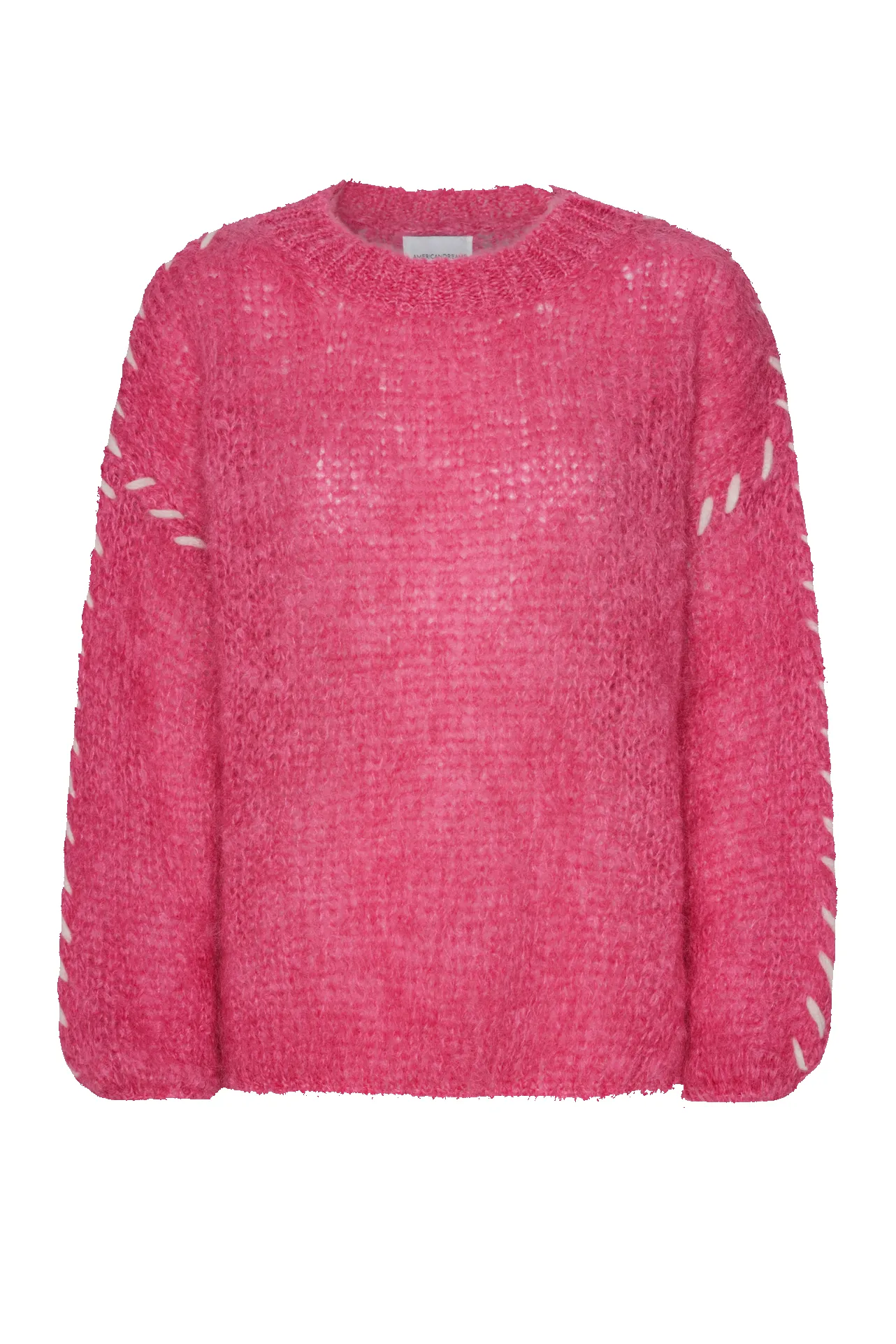 Catia Mohair Stitch Pullover Pink sold by Americandreams