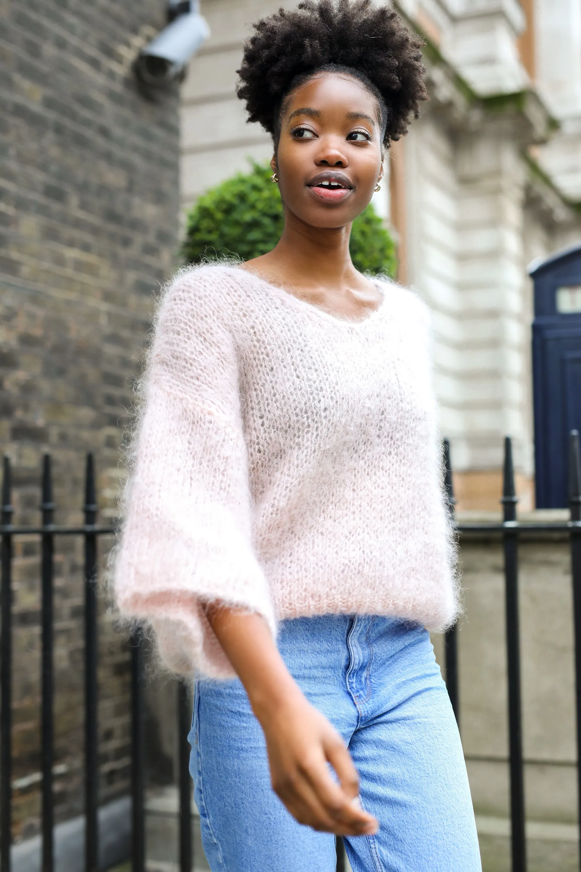 Miranda Shortsleeve Pullover Light Pink sold by Americandreams product image thumbnail 5