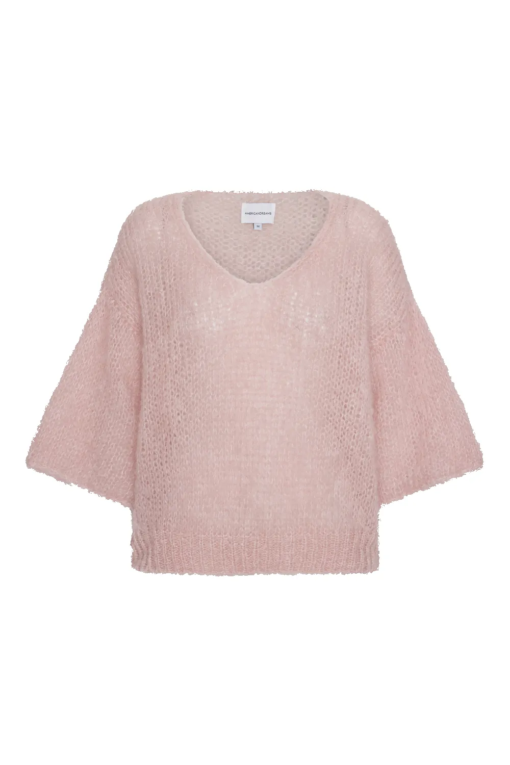 Miranda Shortsleeve Pullover Light Pink sold by Americandreams